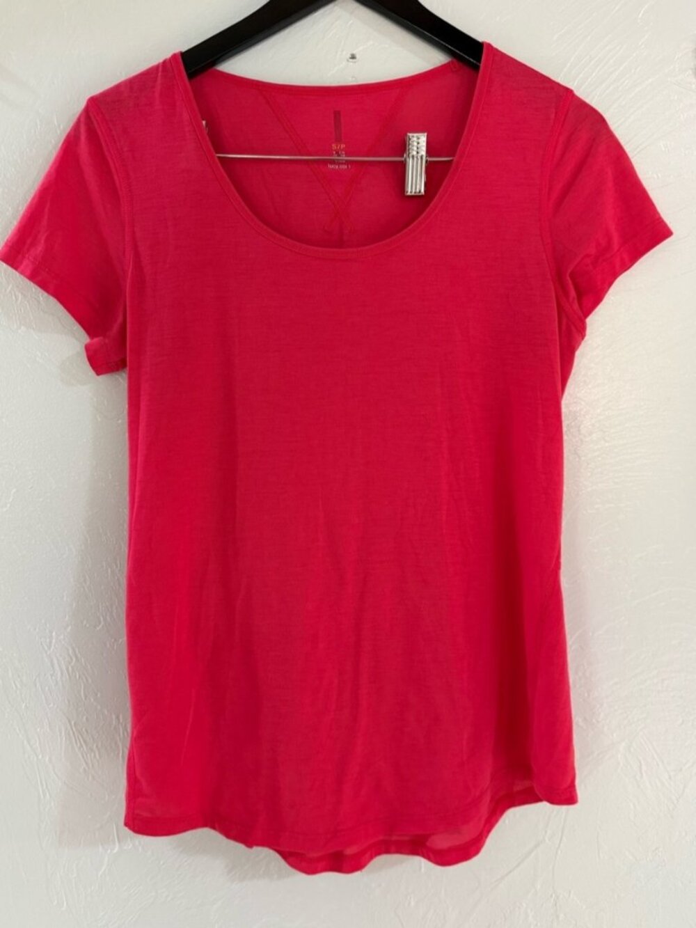 Activewear Hot Pink Athletic Tee